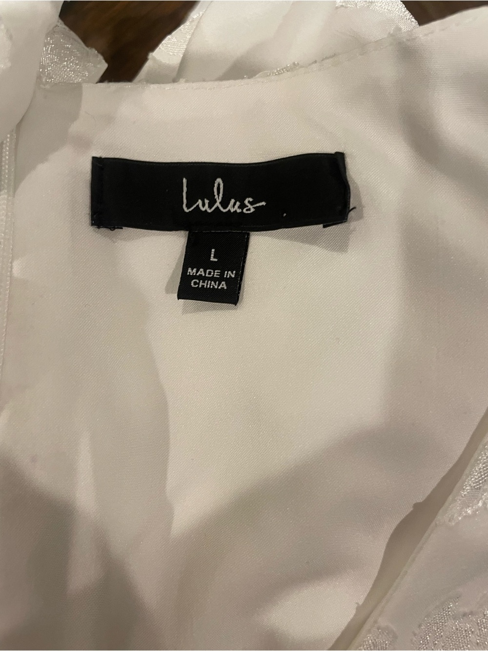 Lulu's White Embroidered Wrap Maxi Dress - Picture 7 of 7